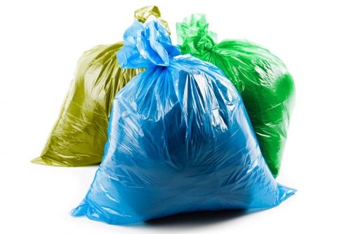 Neutral polyethylene bags